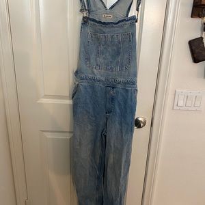 Double Agent -Blue light denim overalls